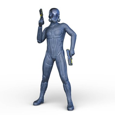 Siber Adam 'ın 3B canlandırması