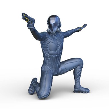 Siber Adam 'ın 3B canlandırması