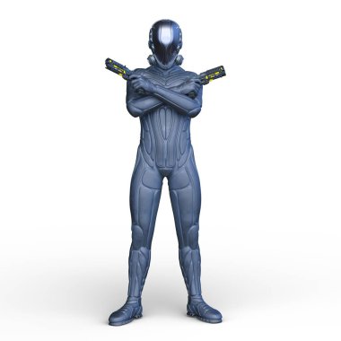 Siber Adam 'ın 3B canlandırması