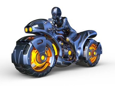 Hız bisikletinin 3B görüntülemesi