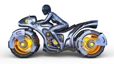 Hız bisikletinin 3B görüntülemesi