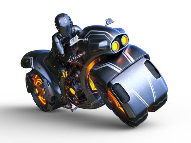 Hız bisikletinin 3B görüntülemesi