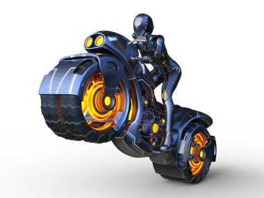 Hız bisikletinin 3B görüntülemesi