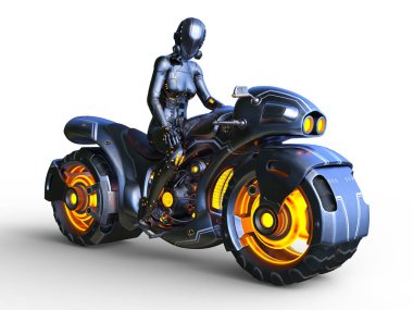 Hız bisikletinin 3B görüntülemesi