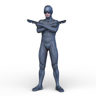 Siber Adam 'ın 3B canlandırması