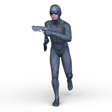 Siber Adam 'ın 3B canlandırması