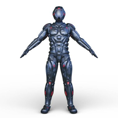 Siber Adam 'ın 3B canlandırması