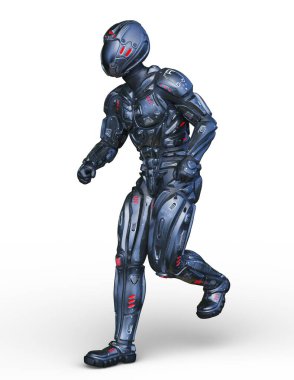 Siber Adam 'ın 3B canlandırması