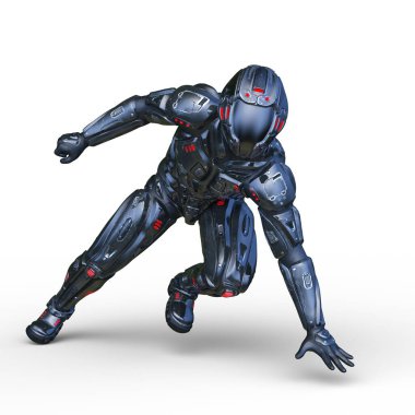 Siber Adam 'ın 3B canlandırması