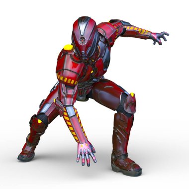 Siber Adam 'ın 3B canlandırması