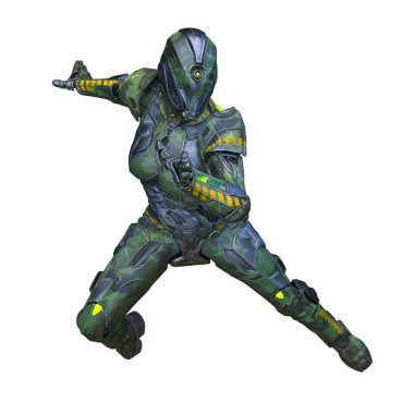 Siber Adam 'ın 3B canlandırması