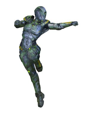 Siber Adam 'ın 3B canlandırması