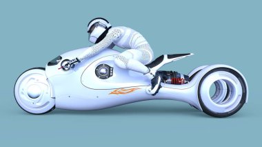 Hız bisikletinin 3B görüntülemesi