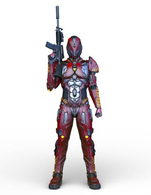 Siber Adam 'ın 3B canlandırması