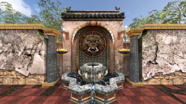 3 Boyutlu lxumn Garden canlandırması
