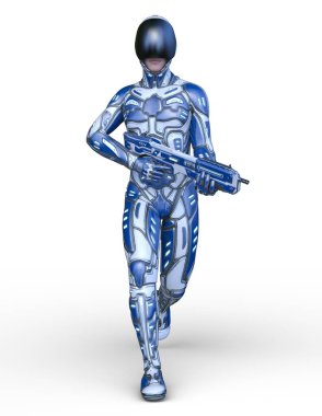 Siber Adam 'ın 3B canlandırması