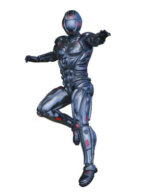 Siber Adam 'ın 3B canlandırması