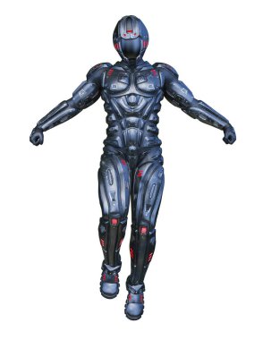 Siber Adam 'ın 3B canlandırması