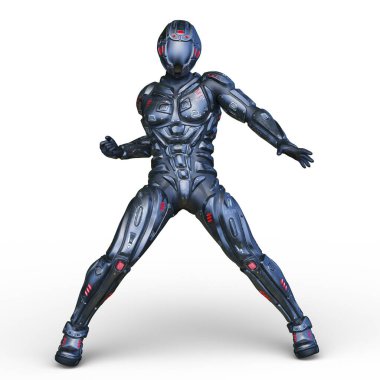 Siber Adam 'ın 3B canlandırması