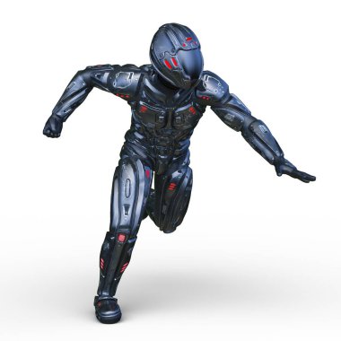 Siber Adam 'ın 3B canlandırması