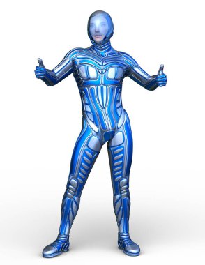 Siber Adam 'ın 3B canlandırması