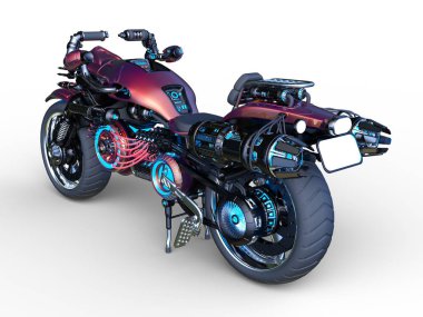 Hız bisikletinin 3B görüntülemesi