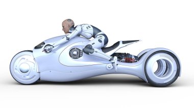 Hız bisikletinin 3B görüntülemesi