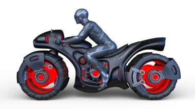 Hız bisikletinin 3B görüntülemesi