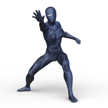 Havalı kadının 3B canlandırması