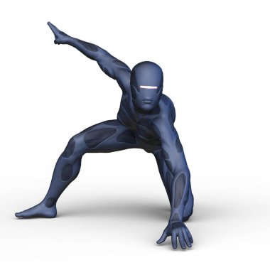 Havalı kadının 3B canlandırması