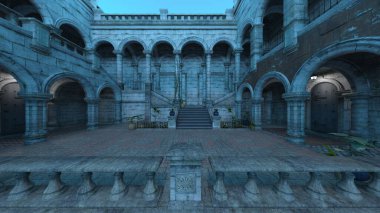 Tarihi Kale 'nin 3B canlandırması