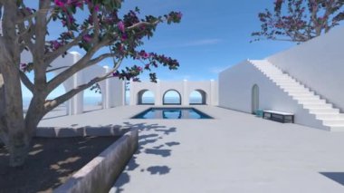 Büyük sarayın 3D canlandırması