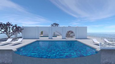 Büyük sarayın 3D canlandırması