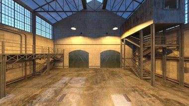 Hiç Kimse Deposunun 3B Hazırlaması