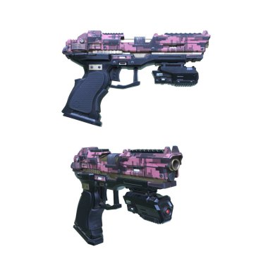 3 boyutlu tehlikeli silah tasarımı