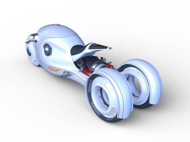 Hız bisikletinin 3B görüntülemesi