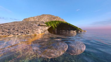 Mağara 'nın 3B canlandırması