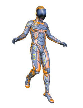 Siber Adam 'ın 3B canlandırması