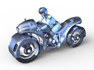 Hız bisikletinin 3B görüntülemesi