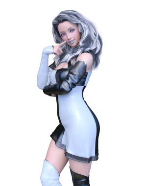 Güzel Kadın 'ın 3 boyutlu canlandırması