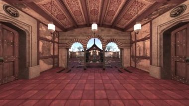 3 Boyutlu lxumn Garden canlandırması