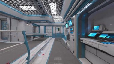 Sanal yapının 3B görüntülemesi