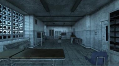 Beton binanın 3B görüntüsü