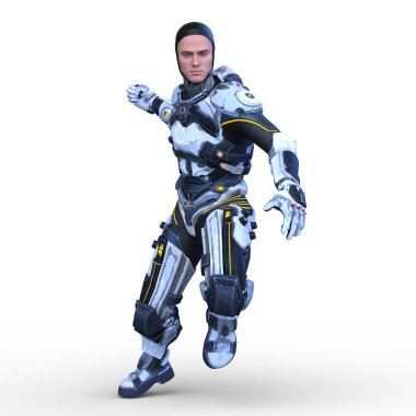 Siber Adam 'ın 3B canlandırması