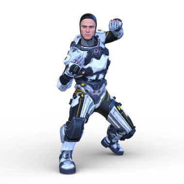 Siber Adam 'ın 3B canlandırması