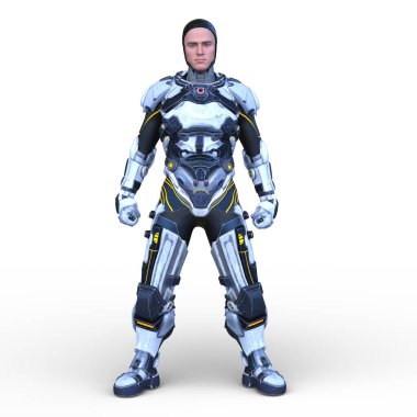 Siber Adam 'ın 3B canlandırması