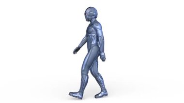 Siber Adam 'ın 3B canlandırması