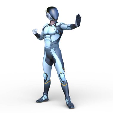 Siber Adam 'ın 3B canlandırması