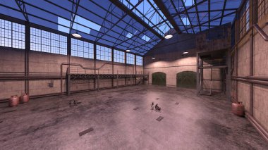 Hiç Kimse Deposunun 3B Hazırlaması