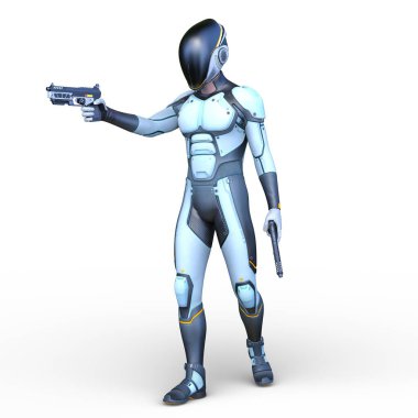 Siber Adam 'ın 3B canlandırması